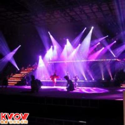 北京開工奠基剪彩儀式電腦燈/舞臺(tái)背景板搭建設(shè)備租賃