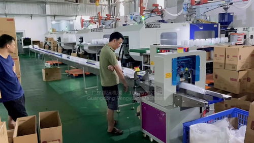 一次性塑料杯碗套袋機(jī)飲料杯自動裝袋封口機(jī)快餐打包碗自動套袋包裝機(jī)塑料碗自動包裝機(jī)塑料杯自動打包裝機(jī)械